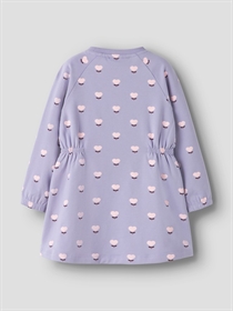 NAME IT Sweat Kjole Olini Lavender Icing